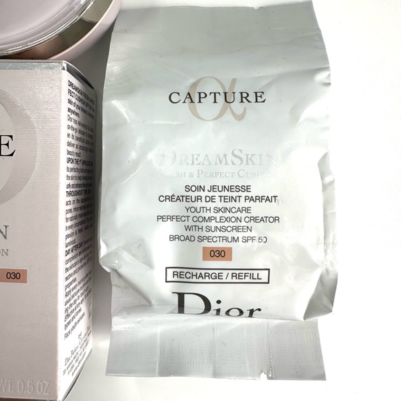 *SOLD* DIOR CAPTURE TOTALE DREAM SKIN PERFECT CUSHION 030 - 0.5 OZ REFILL - NEW - Picture 2 of 2